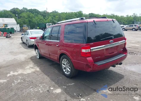 2016 Ford Expedition Limited z USA, uszkodzony, nr VIN 1FMJU2AT8GEF27371